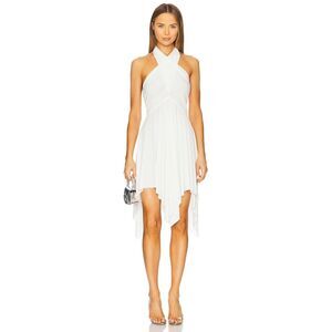 Norma Kamali Convertible Dress in Cream Small $175